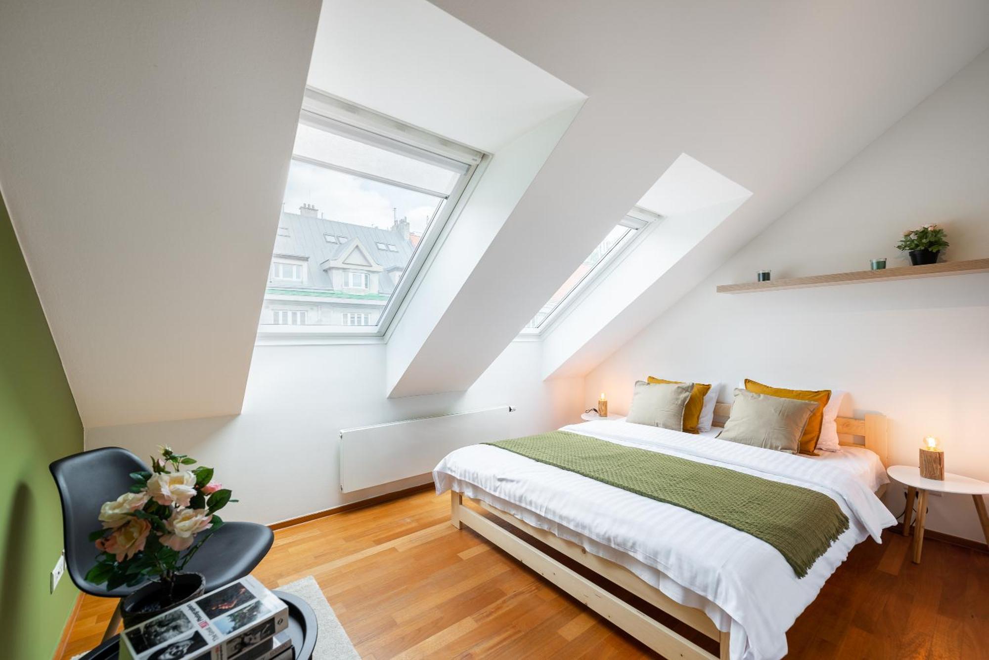 Apartment With Balcony And Parking Near The Prague Museum Exterior foto